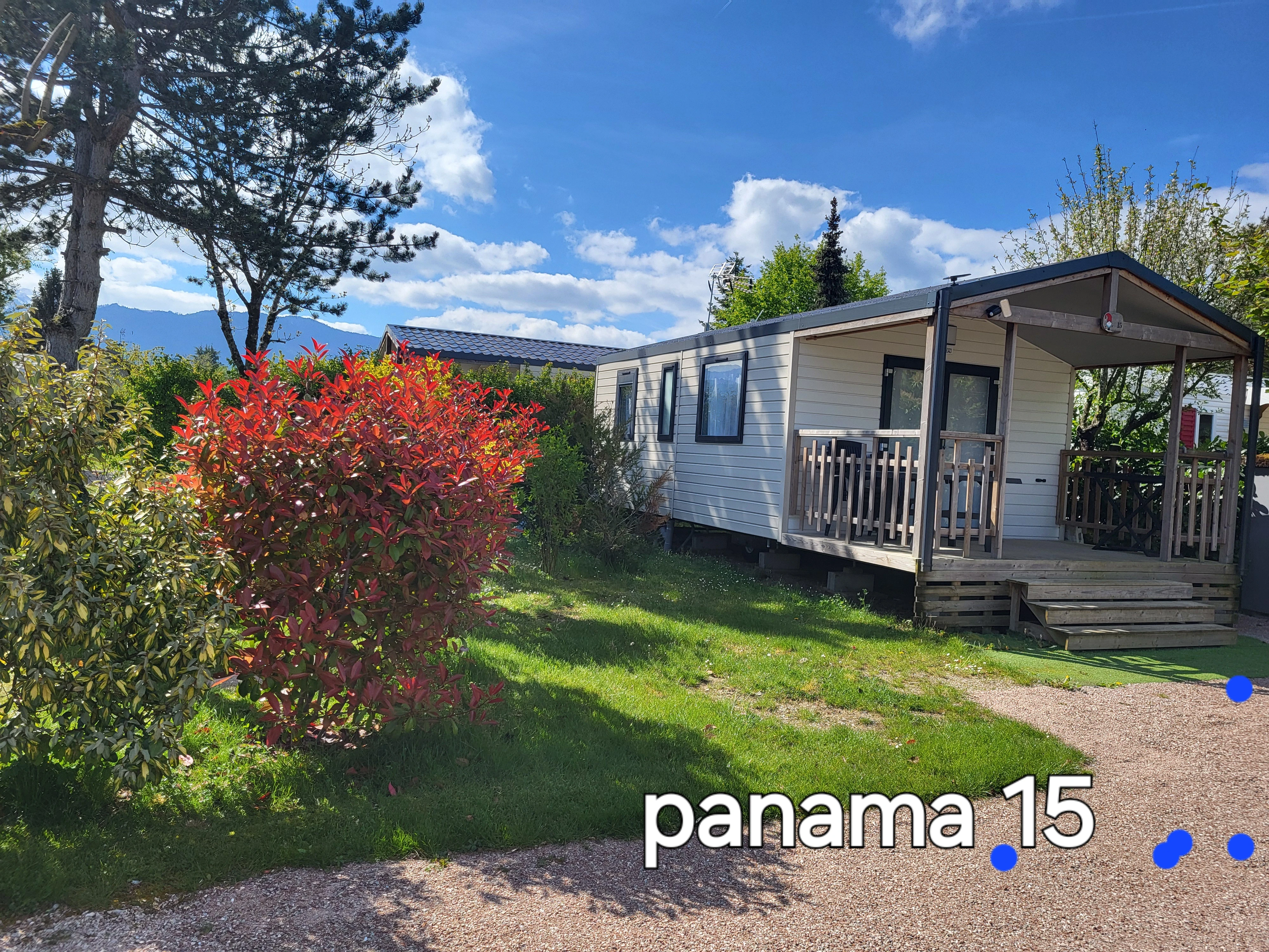 Exterieur mobil-home à Thonon-les-Bains panama